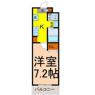 A・City港陽【1階】の間取り