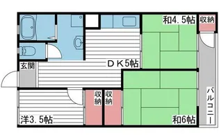 MISTRAL別府駅前【3階】の間取り