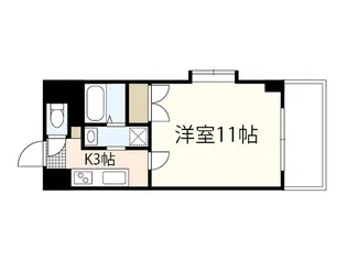 ヴィラくすの木【7階】の間取り