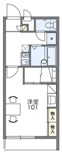 樺凛【3階】の間取り