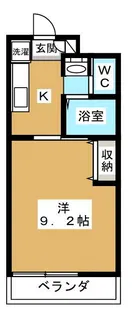 エクセレント鳥羽【3階】の間取り