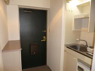 本陣パレス彦三【1階】の玄関