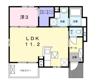 愛知県名古屋市南区柴田町5【アパート】の間取り