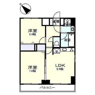 シトラスコート【6階】の間取り