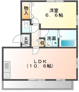 グランシャリオ【1階】の間取り