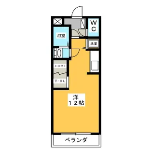 Rah【2階】の間取り