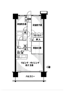 東京スイート・レジデンス【9階】の間取り