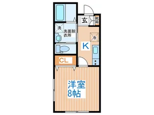 グランK【1階】の間取り