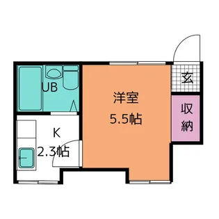 ヴァンべール【1階】の間取り