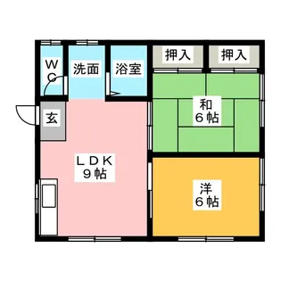 三重県伊勢市御薗町長屋【一戸建】の間取り