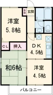ライトコート国府台I【2階】の間取り