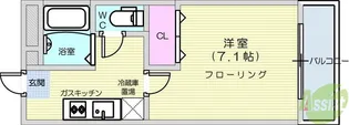 コンフォール【2階】の間取り