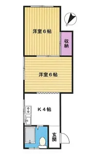 第一小野マンション【1階】の間取り