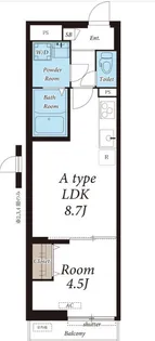 Vallon・U【2階】の間取り