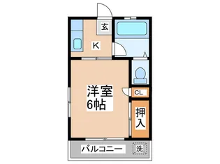 ニューオオツカマンション【3階】の間取り