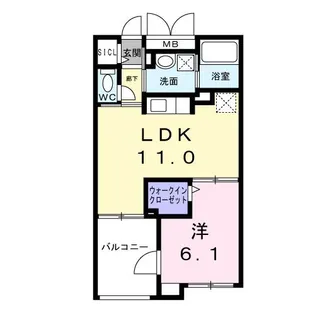 グレース【1階】の間取り