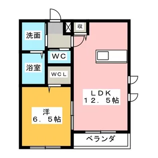 MAISON WIN【1階】の間取り