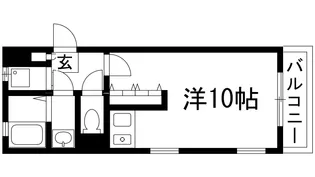 パルティール【2階】の間取り