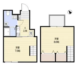 東京都品川区西五反田5【マンション】の間取り