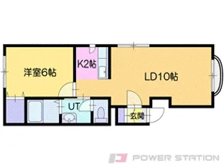ヴィラ・マーレ【1階】の間取り