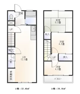 シモノハラコーポの間取り