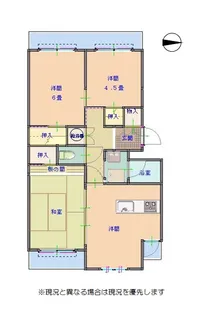 MYビレッジ【3階】の間取り