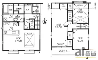 埼玉県川越市大字寺尾【一戸建】の間取り