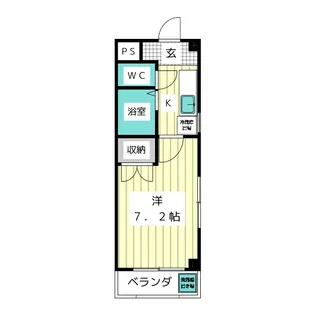 レオン八事 西館【2階】の間取り