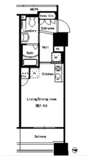 1Kの間取り画像