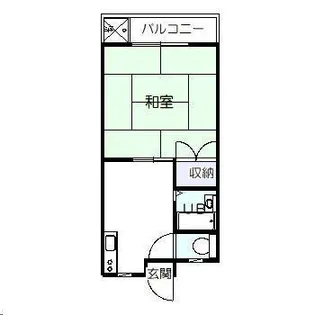 シャンポールいずみ【1階】の間取り