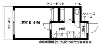 1Kの間取り画像