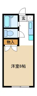 エステートピアグリーン【1階】の間取り