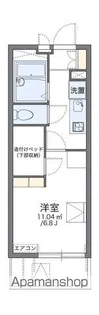 レオパレスさくら坂【1階】の間取り