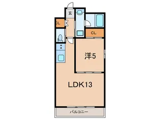 プレジオ西宮今津【5階】の間取り