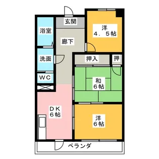 久納ビル【2階】の間取り
