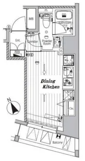 東京都品川区平塚1【マンション】の間取り