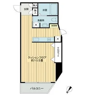 フラワーシティINブラボン【5階】の間取り