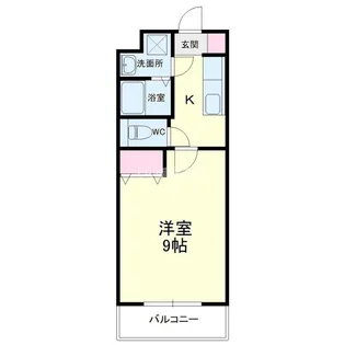 高御所ロイヤルマンション【2階】の間取り
