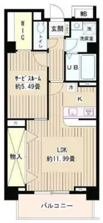 麹町MCM【6階】の間取り