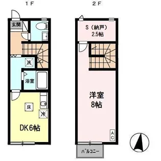 鹿児島県鹿屋市寿8【一戸建】の間取り