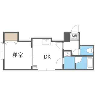 ステージ中島公園【2階】の間取り