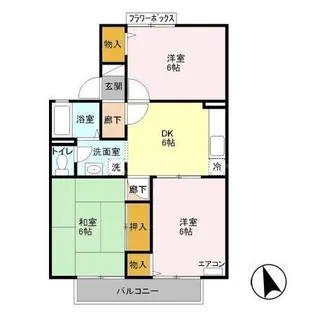 埼玉県さいたま市西区宮前町【アパート】の間取り