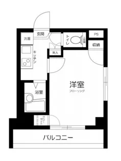 東京都新宿区中落合2【マンション】の間取り
