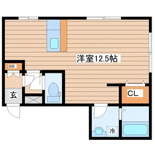 アトリエプルミエ【2階】の間取り