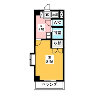 アーティアム【4階】の間取り