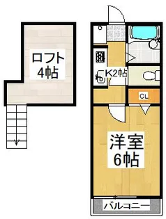 プライムレジデンス【3階】の間取り