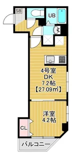 カイテキースV【2階】の間取り