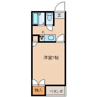 マインプラッツ【1階】の間取り