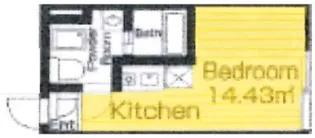 エスペランサ【3階】の間取り