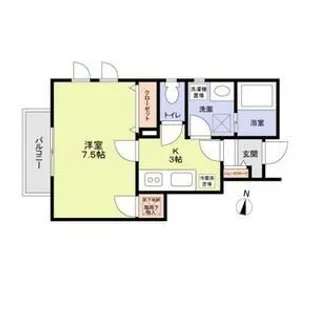 グラン パルク【1階】の間取り